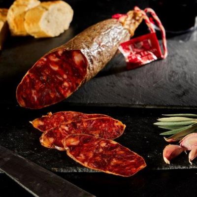 Chorizo cular ibérico de cebo de campo Chorizo cular ibérico de cebo de campo